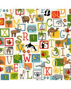 ABC: Alphabet Blocks -- Makower UK tp-2524-1