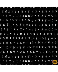 ABC: Alphabet Black -- Makower UK tp-2526x