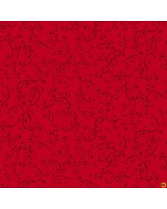 'Tis The Season: Swirl Red - Studio E Fabrics 7684-88 