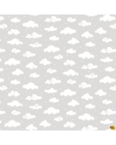 Moonlit Dreams: Allover Clouds Pearl - Studio E Fabrics 8029-90
