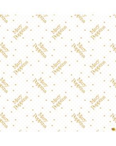 Mary Poppins: Disney Mary Poppins Words -- Camelot Cottons 85460104L-1 