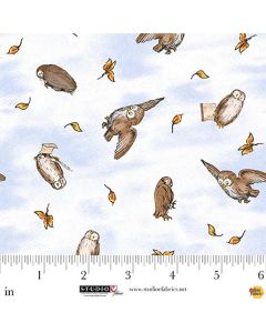 Classic Winnie: Owl -- Studio E 8718-11 lt blue