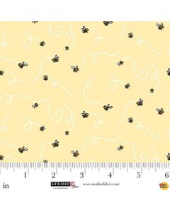 Classic Winnie: Honey Bees -- Studio E 8719-44 yellow
