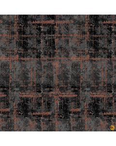 Scary Spice by Funny Girl: Rough Plaid Graphite -- StudioE Fabrics 8827-97 graphite 