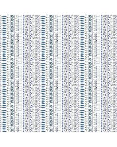 Birdwatch: Floral Stripe -- Figo Fabrics 90441-10 - 2 yards 28" remaining
