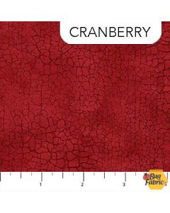 Crackle: Crackle Texture Cranberry -- Northcott 9045-24 