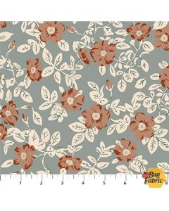 Charmwood: Floral Green - Figo Fabrics 90984-74