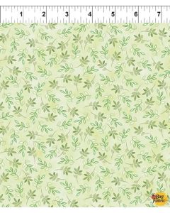 Daydreams: Green Sprigs - In The Beginning Fabrics 9dd-1 