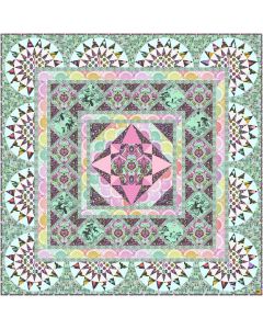 Prince Charming Deja Vu by Tula Pink: Amphibian Majesty Quilt Kit -- FreeSpirit Fabrics princeamphibian - presale July