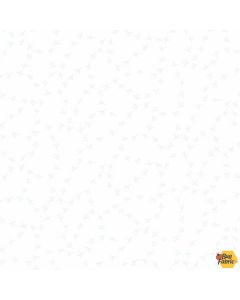 Chicken Tracks: White -- Andover a-9634-ww - 2 yards remaining