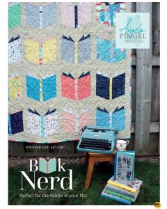 Pattern: Book Nerd Quilt Pattern -- Angela Pingel Designs apbn105 