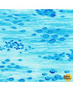 Coral Canyon: Fish Water -- Robert Kaufman Fabrics AQCD-19907-246