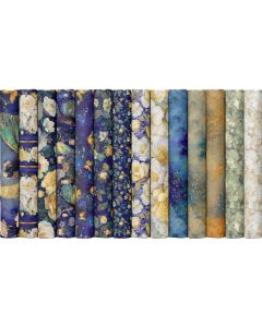 Lumiere: Lumiere FQ bundle (12 FQ's + Panel) - Timeless Treasures Fabrics lumiereFQ