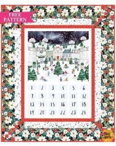 Baby, It's Cold Outside: Advent Calendar Quilt Kit - Dear Stella Designs babywarmquilt
