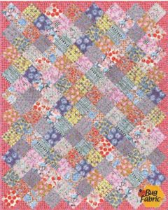Blostma & Song by Penny Jeffries: Blueberry Dancefloor Quilt Kit - FreeSpirit Fabrics BlostmaBlueKit