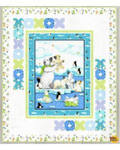 Burr the Polar Bear:  Quilt Kit  -- Susy Bee Textiles burrquilt 
