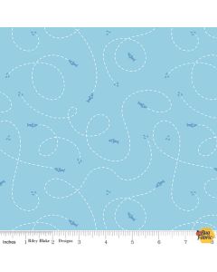Riptide: Shark Hunt Light Blue - Riley Blake C10305-LTBLUE