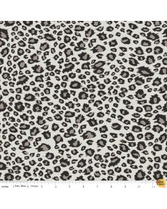 On Safari: Leopard Gray Animal Skin -- Riley Blake c10457 gray