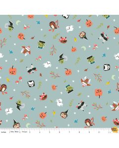 Tiny Treaters: Toss  Gray -- Riley Blake Designs c10481 gray