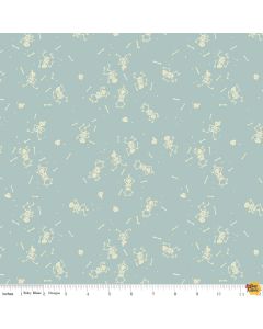 Tiny Treaters: Skeletons Gray -- Riley Blake Designs c10483 gray