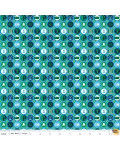 All Aboard with Thomas & Friends Icons Green -- Riley Blake Fabrics c11003-green - 2 yards 32" remaining