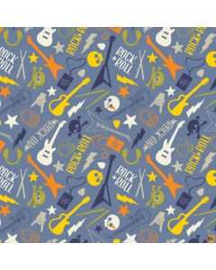 Rock On:  Guitars -- Camelot Fabrics 21190306-3
