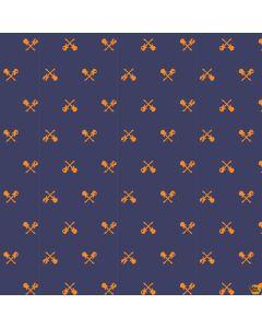 Rock On:  Guitars Navy -- Camelot Fabrics 21190308-3