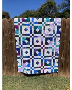 Pattern: Nine Carat Quilt Pattern -- Cut Loose Press CLPSAF003