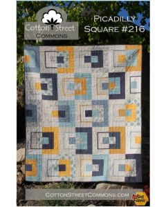 Pattern: Picadilly Square Quilt Pattern - by Cotton Street Commons - csc216