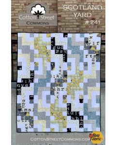 Pattern: Scotland Yard Quilt Pattern - by Cotton Street Commons - csc241