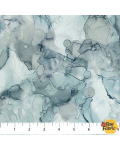 City Harbor: Marbled Light Blue - Northcott Fabrics dp27581-42
