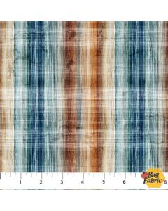 Fox Den: Plaid Beige Multi - Northcott Fabrics dp28334-14