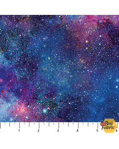 Space Odyssey: Stars Blue/Purple - Northcott Fabrics dp28439-46