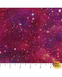 Space Odyssey: Stars Fuchsia/Orange - Northcott Fabrics dp28440-28