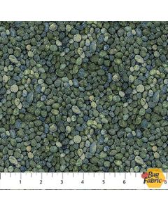 Rooted: Pebbles Teal -- Northcott Fabrics dp28768-69