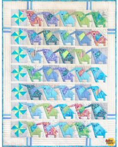 Pattern: Elephant Walk Quilt Pattern - Java House Quilts jhq241