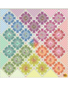 Everglow by Tula Pink: Star Cluster Quilt Kit -- FreeSpirit Fabrics KITQTTP.STAR - 1 remaining