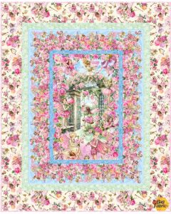 Flower Fairies Spring Song: Faerie Frolic Quilt Kit - Michael Miller Fabrics - Faeriefrolic - 1 remaining