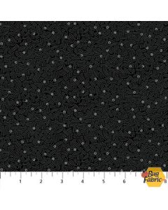 Elements: Air Black -- Figo Fabrics 92010-99 -- 1 yard 24" + two FQ's remaining
