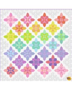 Full Moon Forest II by Tula Pink: Forget Me Nots Quilt Kit - FreeSpirit Fabrics forgetmenot - 1 remaining