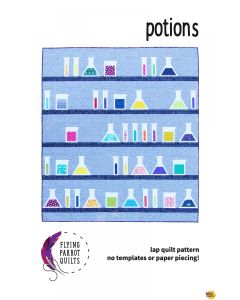 Pattern: Potions Quilt Pattern -- Flying Parrot Quilts fpq009