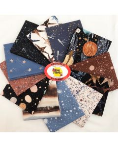Galaxies: Fat Quarter Bundle (12 FQ's) -- Figo Fabrics GalaxyFQ