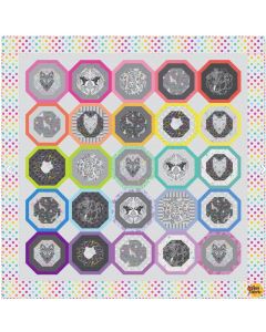Graywork by Tula Pink: Graywork Light Quit Kit -- FreeSpirit Fabrics grayworkLight 