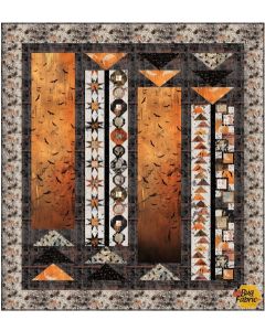 Scary Spice by Funny Girl: Ingots Quilt Kit -- StudioE Fabrics scaryingots