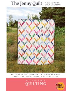 Pattern: The Jenny Quilt Pattern by Erica Jackman -- Kitchen Table Quilting KTQ179