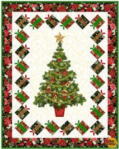 'Tis The Season: The Joy of Giving Quilt Kit - Studio E Fabrics tisJoy
