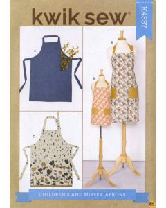 Kwik Sew Apron Pattern -- Kwik Sew K4337