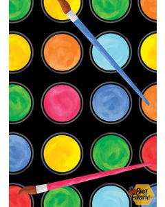 Art Class: Paint Wells Black - Kanvas 8175-12b