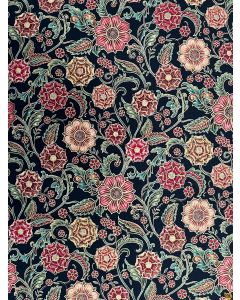 Florentine 2: Floral - Robert Kaufman Fabrics aptm-6243-91 crimson