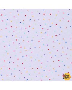 Sweet Tooth: Stars Gumdrop Lavender -- Robert Kaufman amkd-19830-419